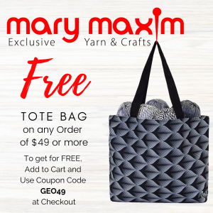 Mary Maxim | Free Tote Bag